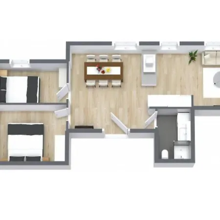 Bright And Modern 2-bedroom Apartment, Near Center, Location Apartamento Stavanger